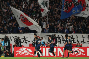 Ayase Ueda dari Jepang mengincar kesuksesan Piala Dunia setelah kemenangan bersejarah atas Brasil